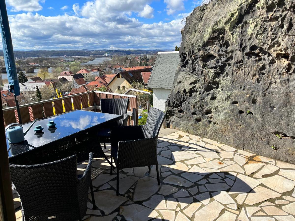 Das Ferienhaus mit Aussicht Pirna Exterior foto